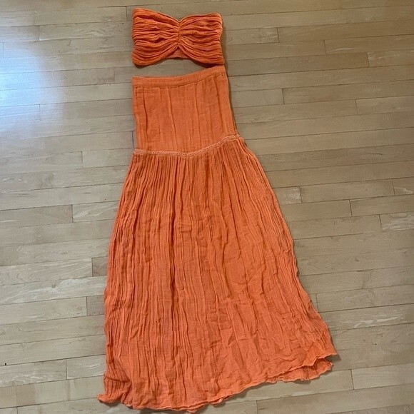 Jen's Pirate Booty Ceri Bralette and Maxi Skirt Set in Embers S NWOT - Picture 4 of 12